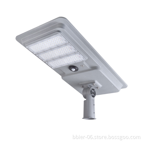 US Stock 80W LED Solar Street Light IP65 Waterproof Parking Lot LED Solar Powered Street Light